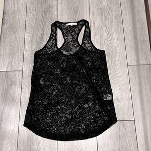 Monk and Lou Floral lace Racerback